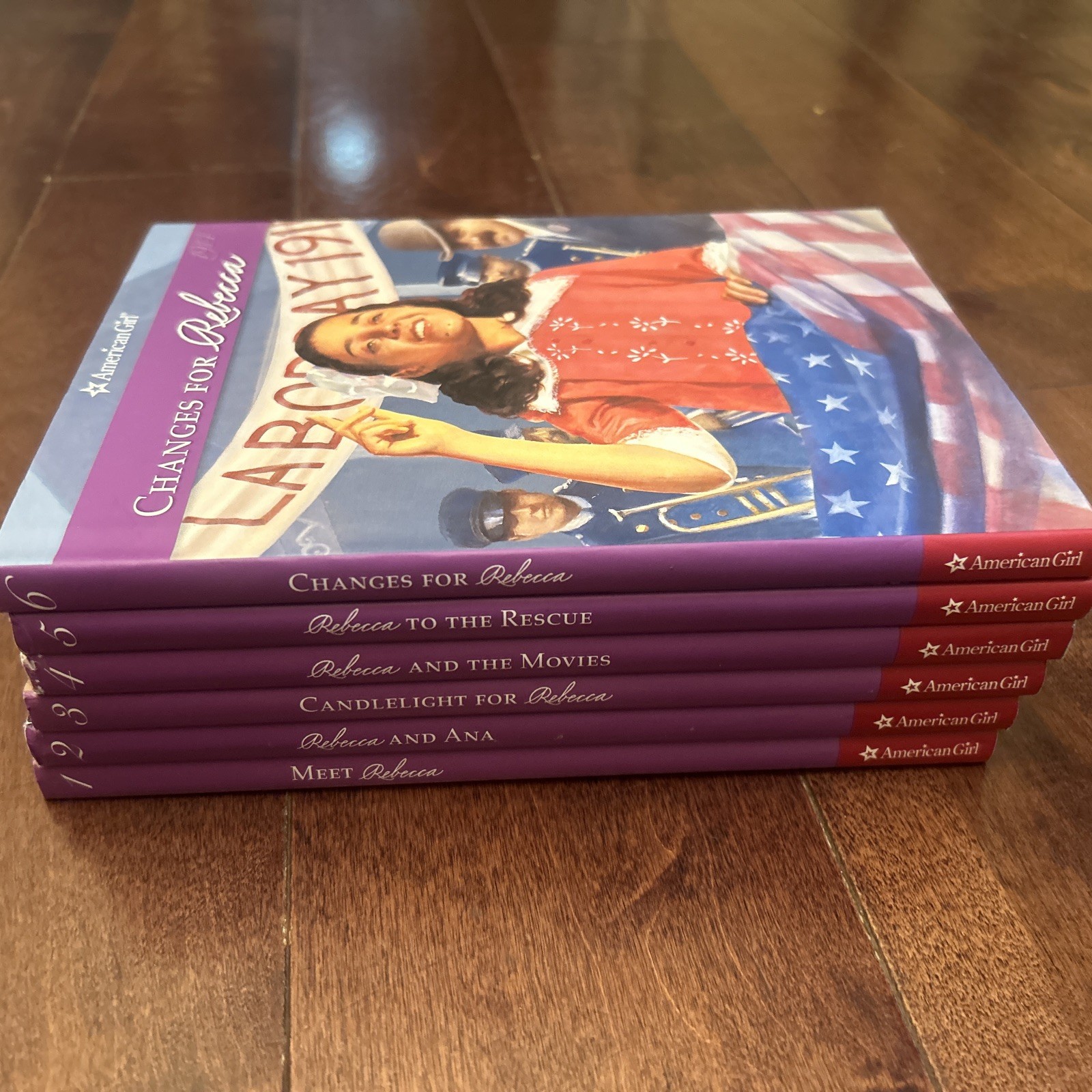 REBECCA The American Girls Doll Collection Complete Set Books 1-6 Unread Meet