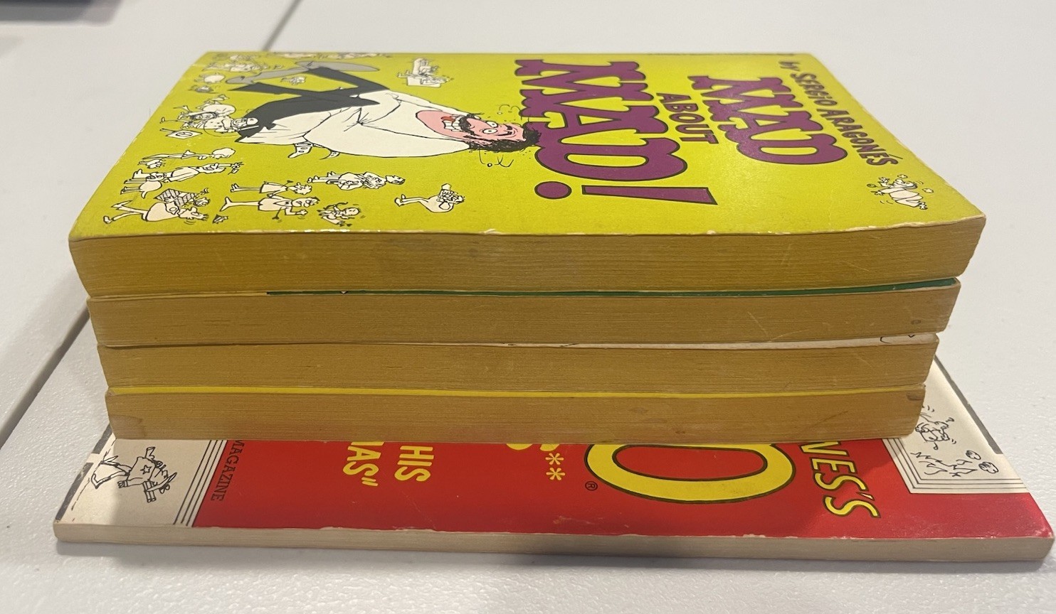 MAD Magazine Sergio Aragonés Lot 5 Paperback Books Mad Marginals Viva Mad VTG