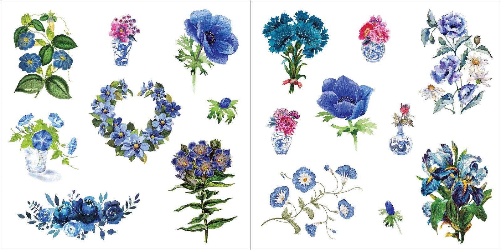 Bunches of Botanicals Sticker Book (Over 500 stickers!) – NEW