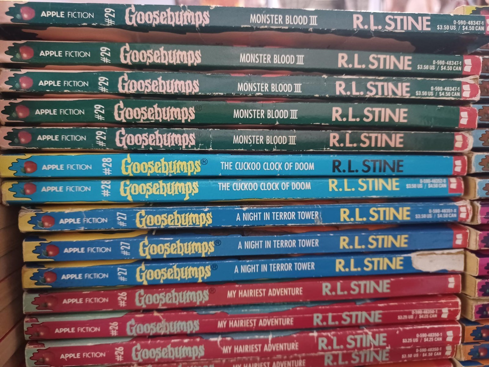 Goosebumps Books Pick & Choose Your Favorites, Kids Vintage Horror by RL Stine