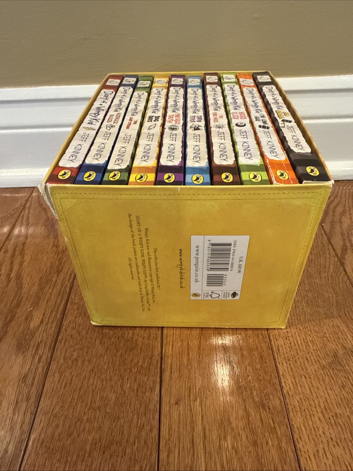 Diary Of A Wimpy Kid Box Set Of 10 By Jeff Kinney Soft Cover Books