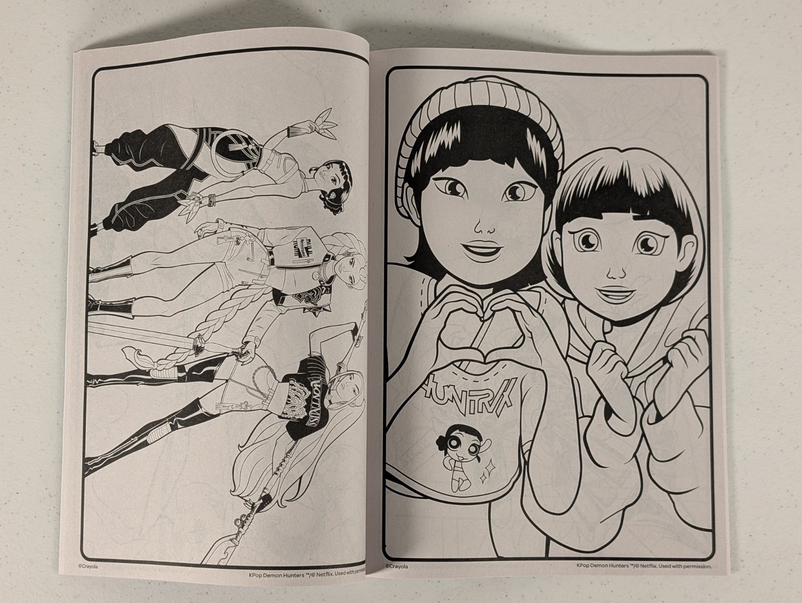 Crayola KPop Demon Hunters Coloring Book Anime Netflix Huntrix Saja Boys 64 Pg
