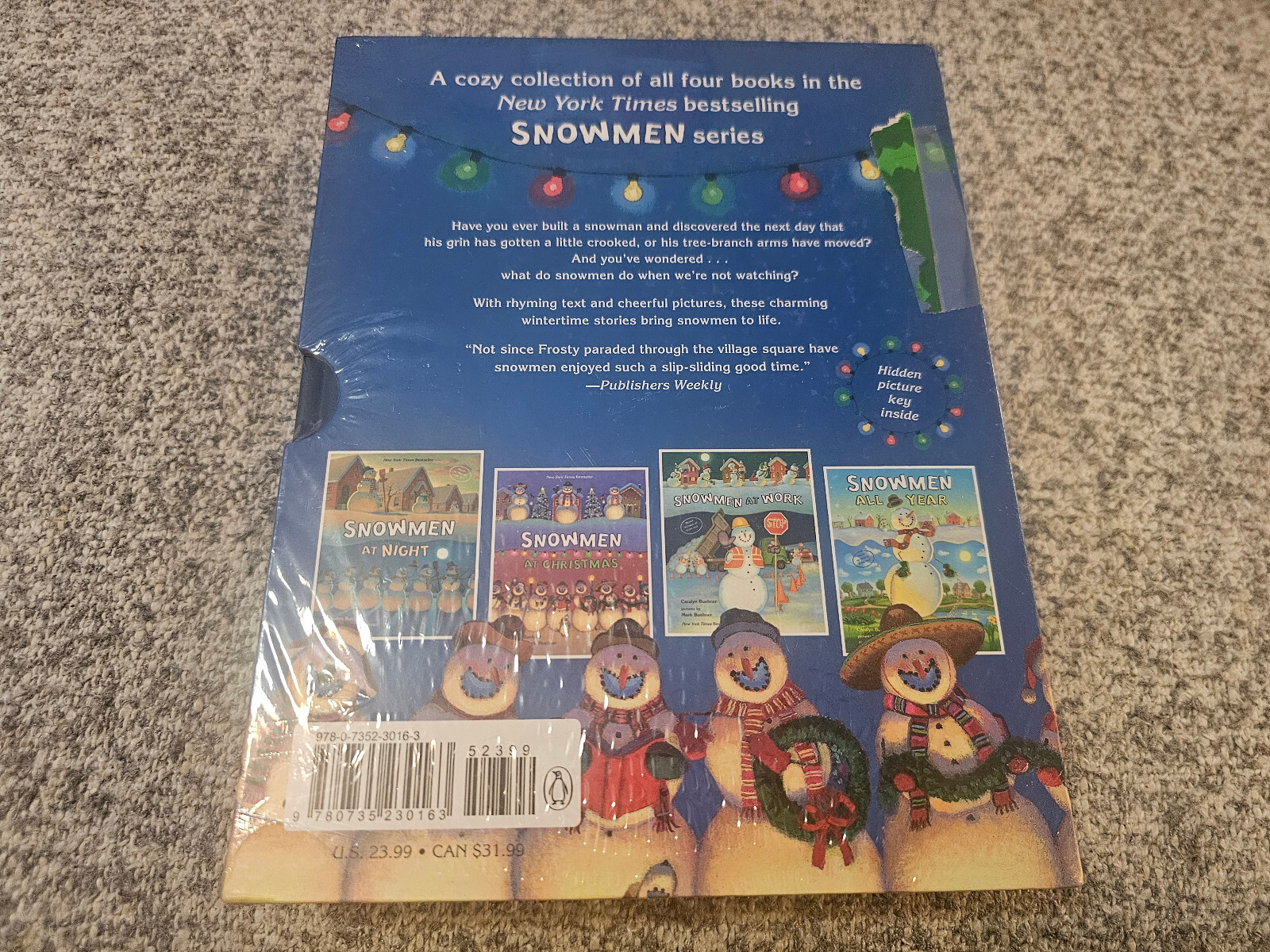 Snowmen Galore by Caralyn Buehner (2017, Hardcover / Box or Slipcased). NEW