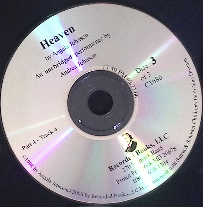 Heaven by Angela Johnson 3-Disc Set (1998)