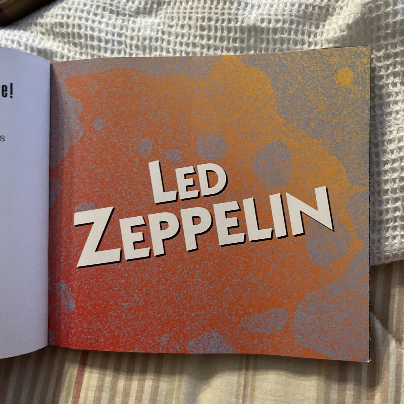 LED ZEPPELIN by Chris Welch (1994) NEW CD size book