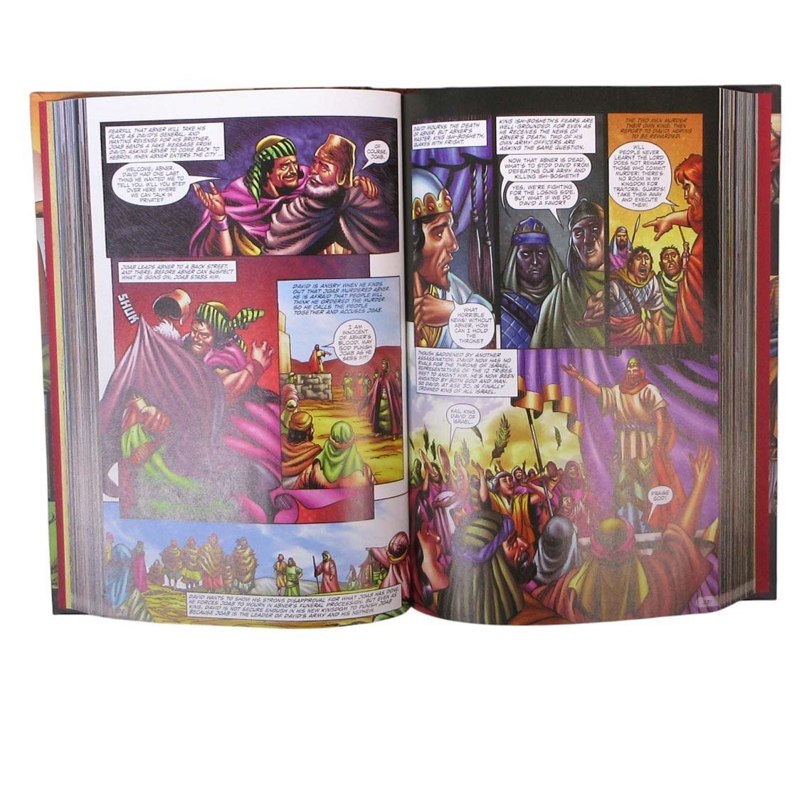 The Action Bible: God’s Redemptive Story Graphic Novel Hardcover David Cook