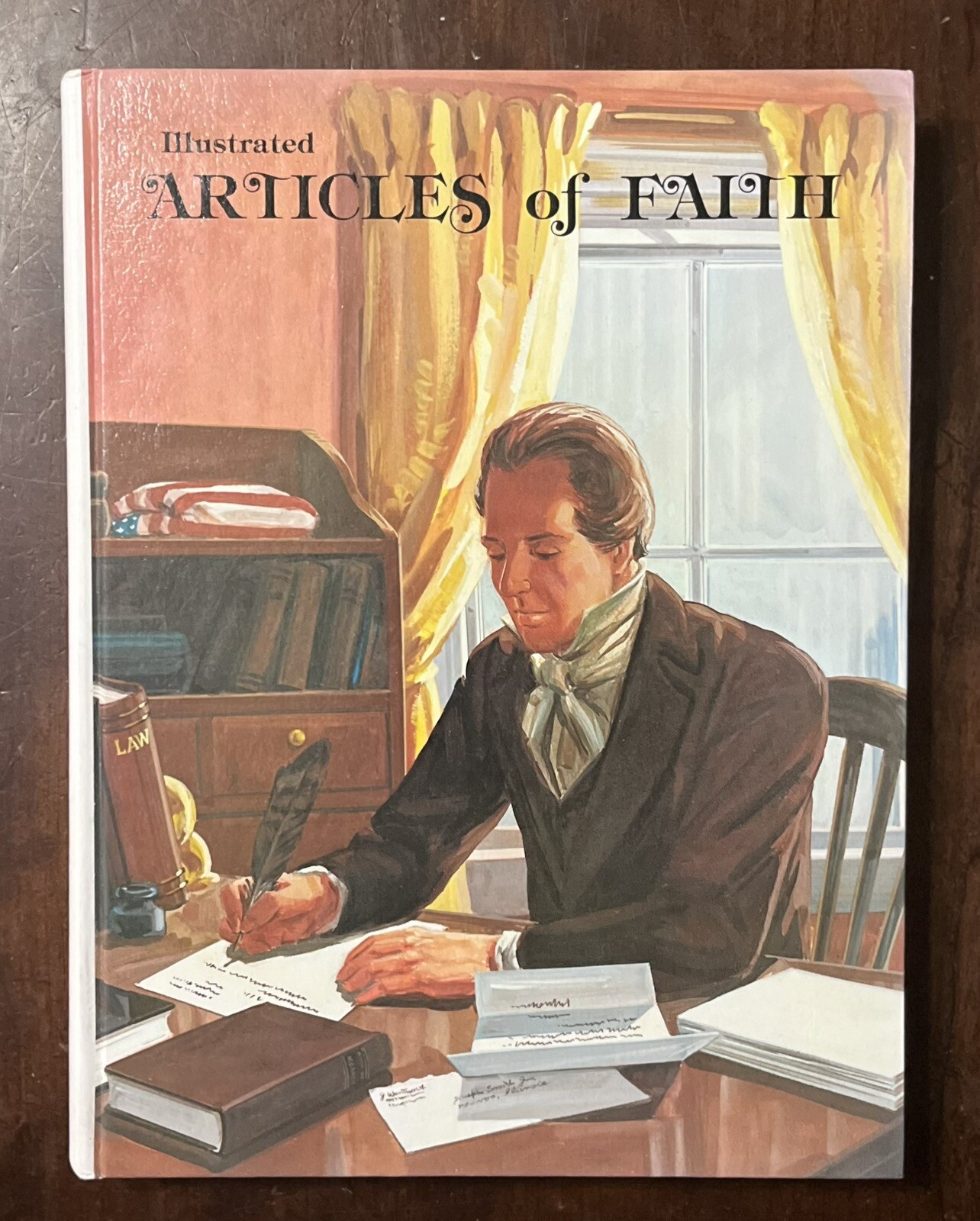 Illustrated Articles of Faith 1987 LDS Mormon RARE Single Volume 323 Pages