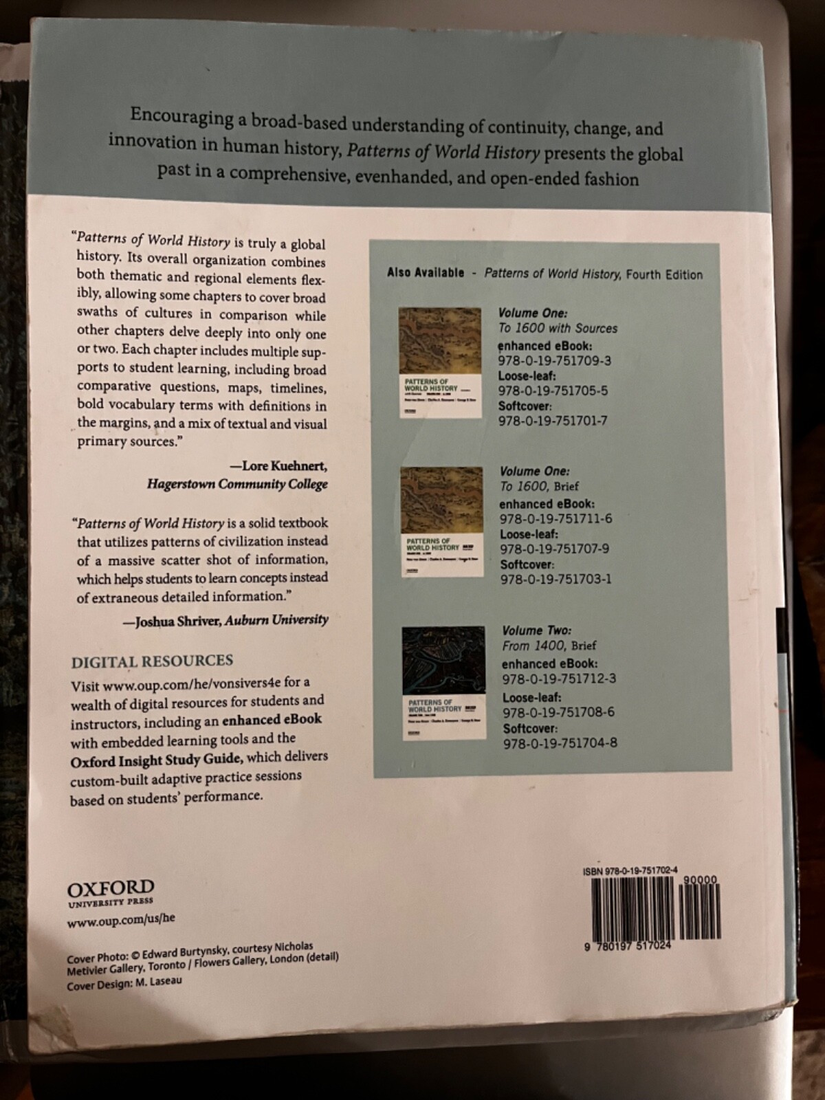 books used hardback world history good condition Oxford University Press
