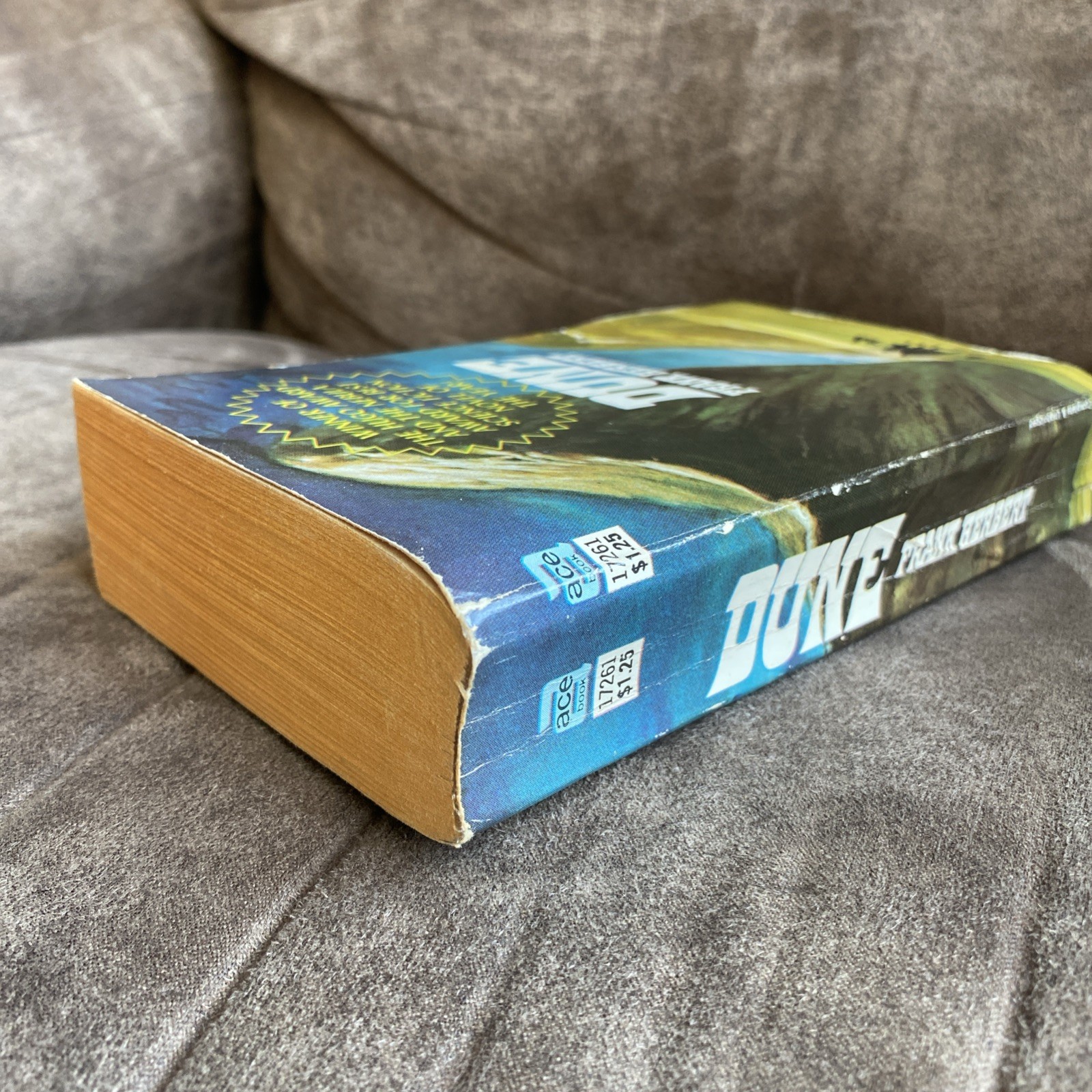 DUNE Frank Herbert 1965 vintage paperback $1.25 Ace Book 17261