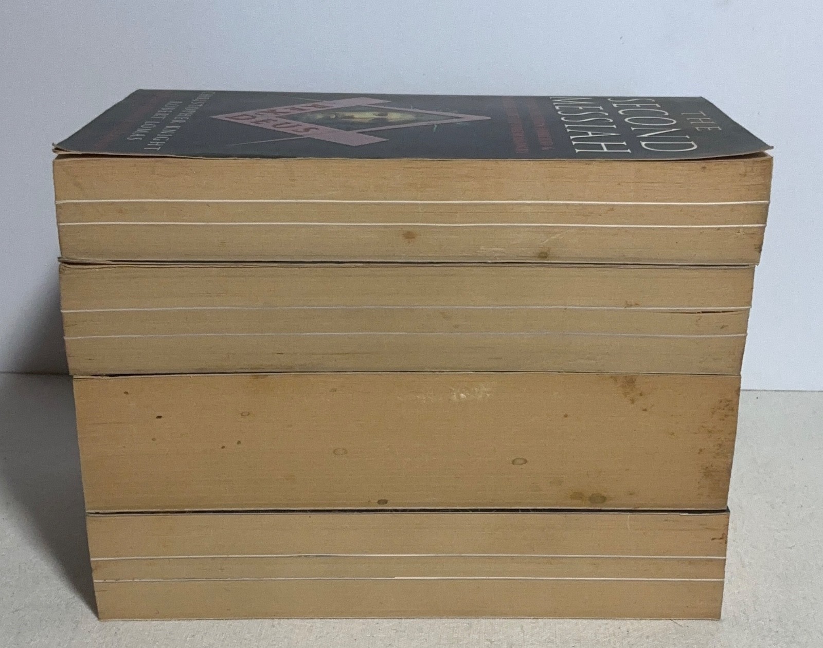 4 books freemansonry Templars Christopher Knight Imports 1990s early 2000s