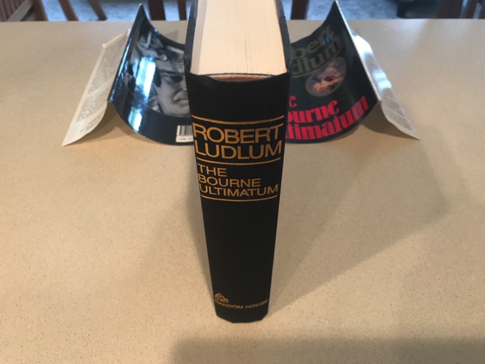The Bourne Ultimatum by Robert Ludlum (1st Edition, 1990), Hardcover