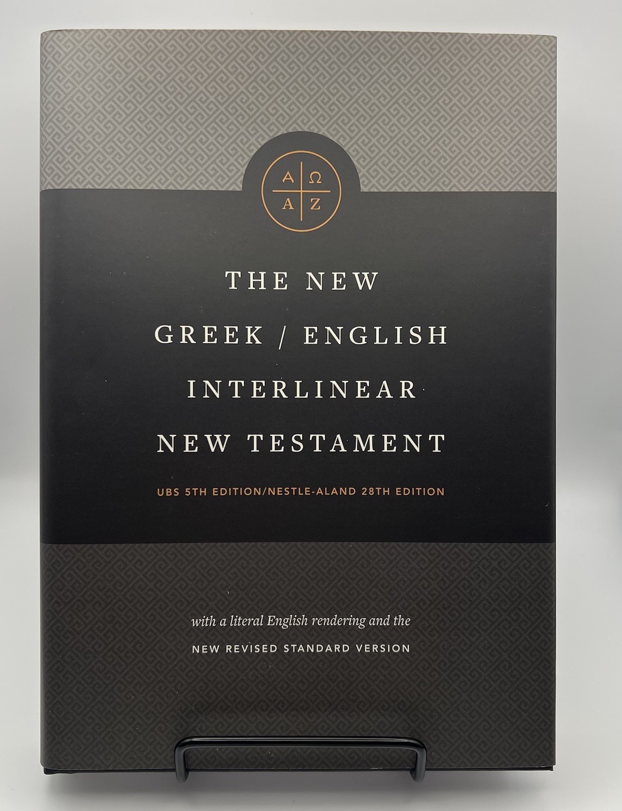 The New Greek/English Interlinear New Testament – NRSV Hardcover Bible Study