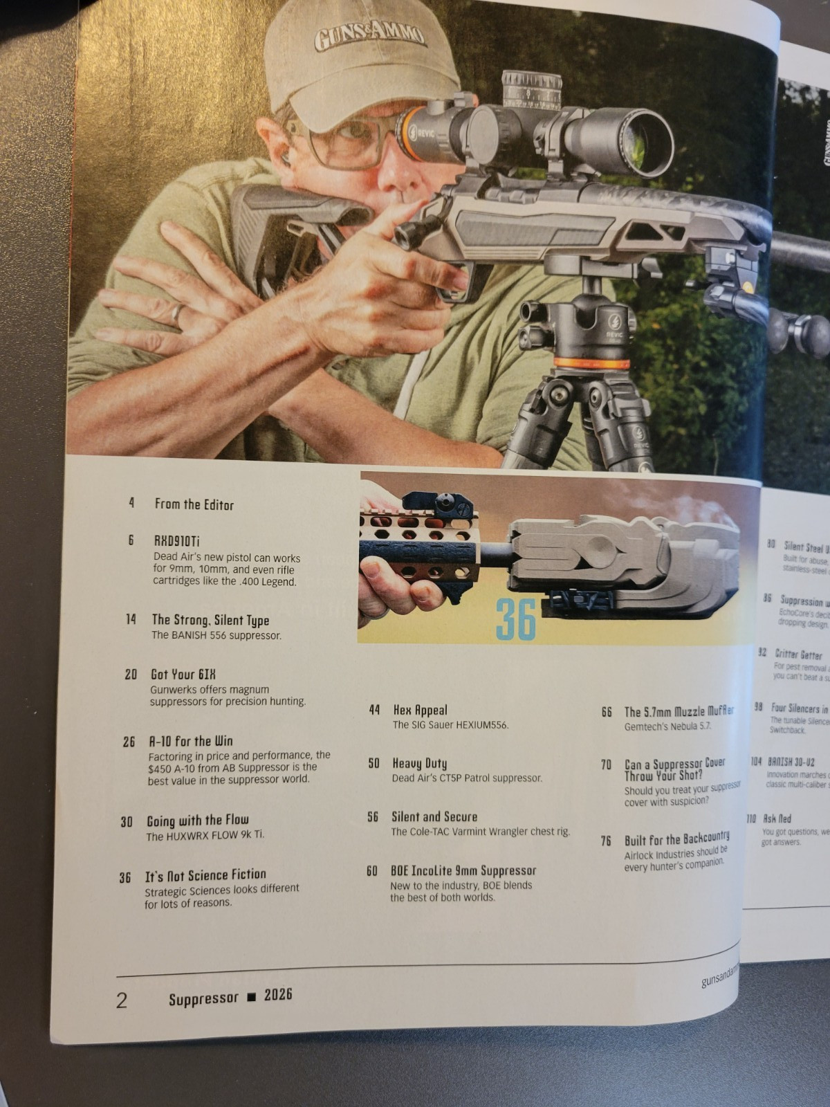 SUPPRESSOR Magazine – Choice Of 2 Issues – Winter 25/26 or Summer 2026