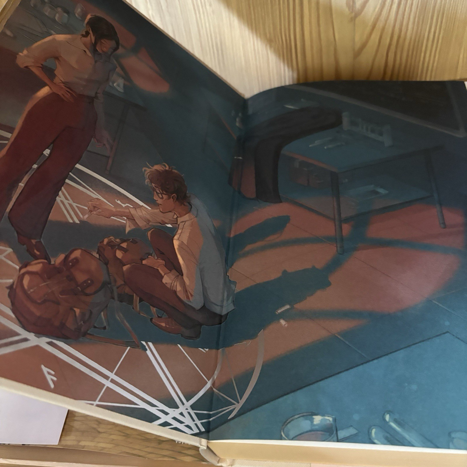 Fairyloot Exclusive Edition Katabasis by R. F. Kuang Hardcover Sprayed Edges