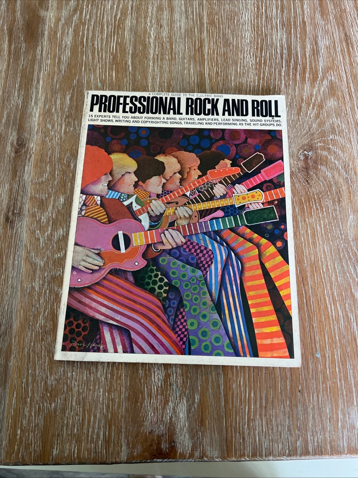 Professional Rock & Roll Herbert H. Wise 1967 First Edition Music Collier Books