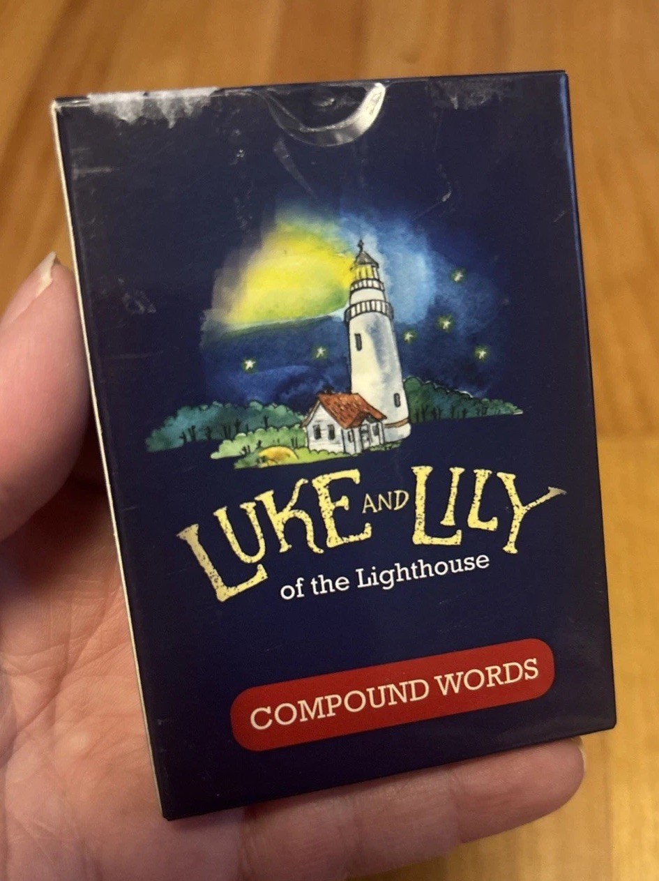 Luke & Lily Of The Lighthouse Compound Word Cards Flash Cards