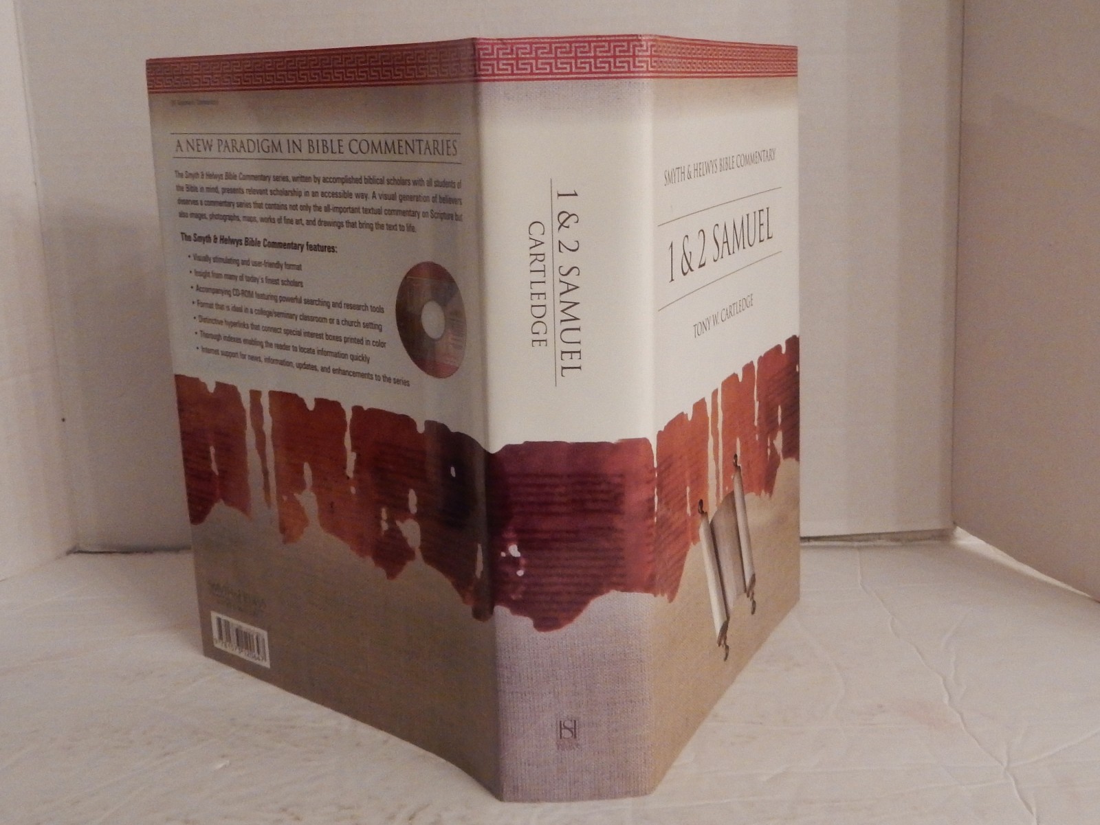 1 & 2 SAMUEL-Tony W. Cartledge-Smyth & Helwys Commentary Hardcover 2001 w/CD-ROM