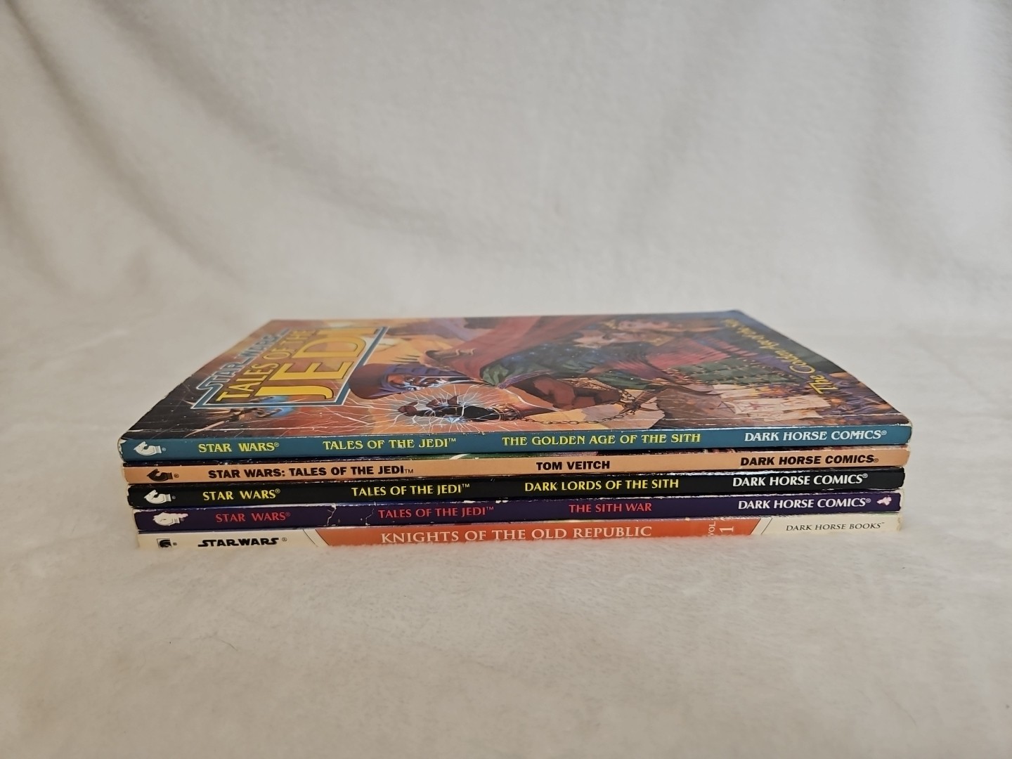 Star Wars (Dark Horse Comics) 5-Book TPB Lot, Good Condition