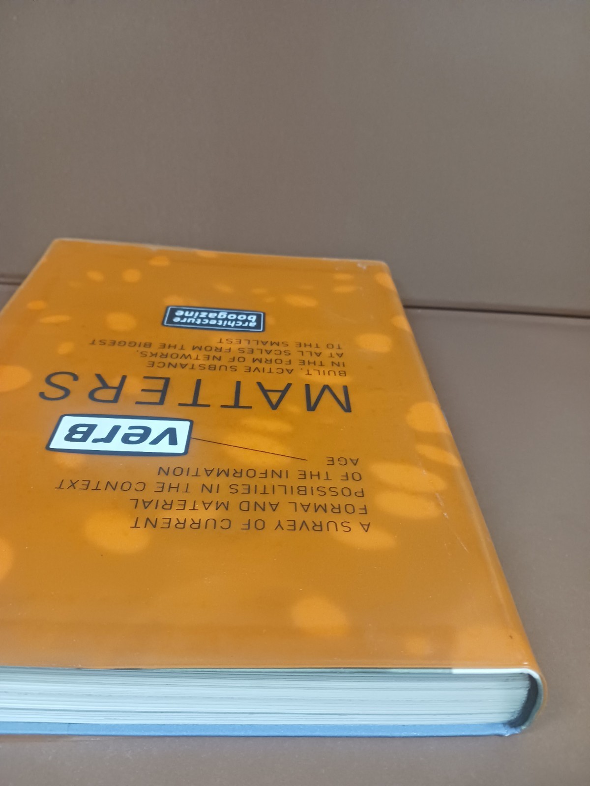 VERB MATTERS (ARCHITECTURE BOOGAZINE) By Greg Lynn & Tomoko Sakamoto