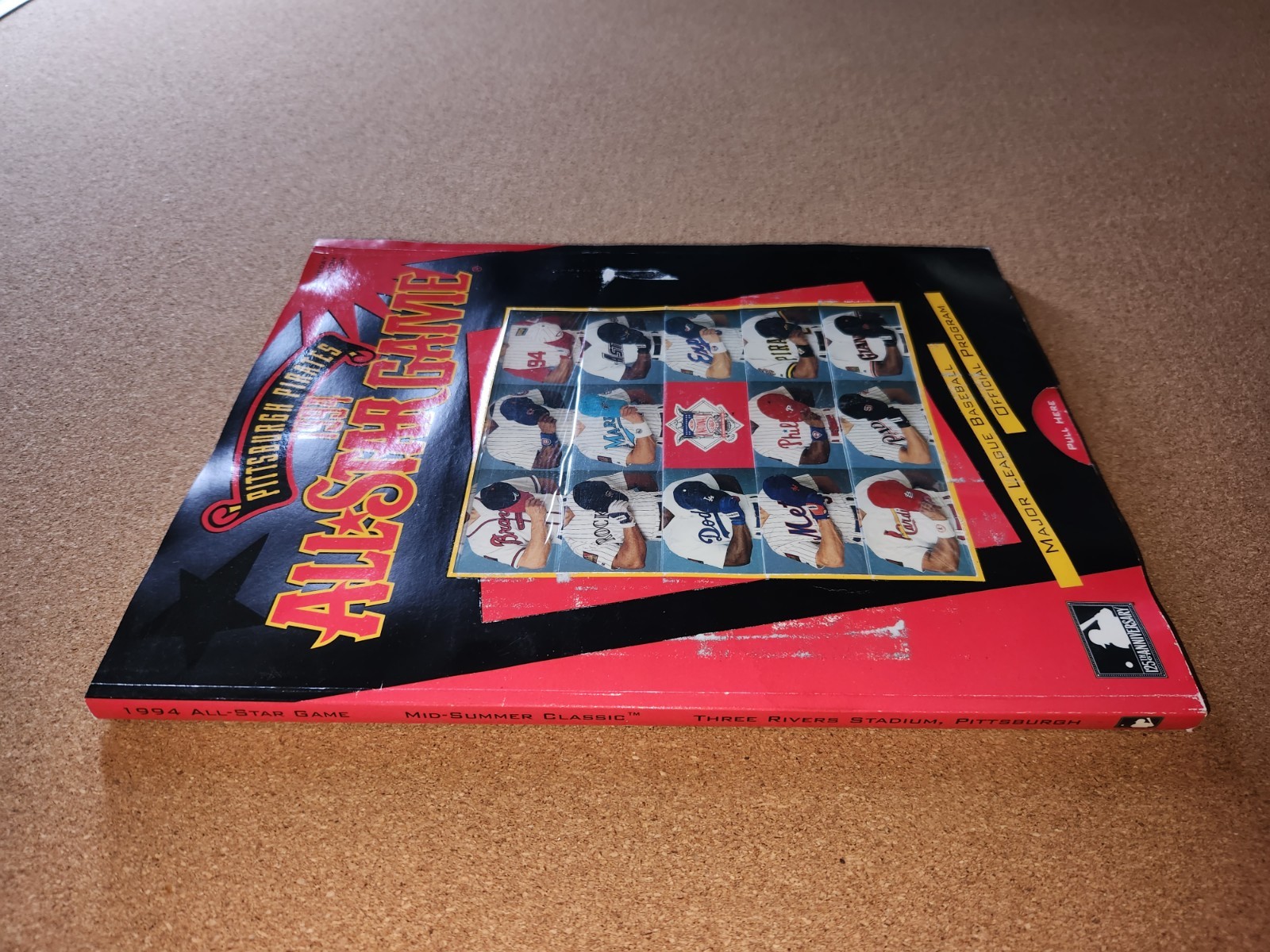 MLB 1994 ALL STAR GAME PITTSBURGH, PA OFFICIAL PROGRAM 125th Anniversary