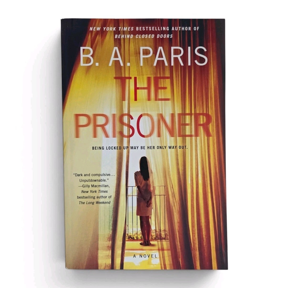 B.A. Paris 3 Book Lot Behind Closed Doors The Therapist The Prisoner PB VG