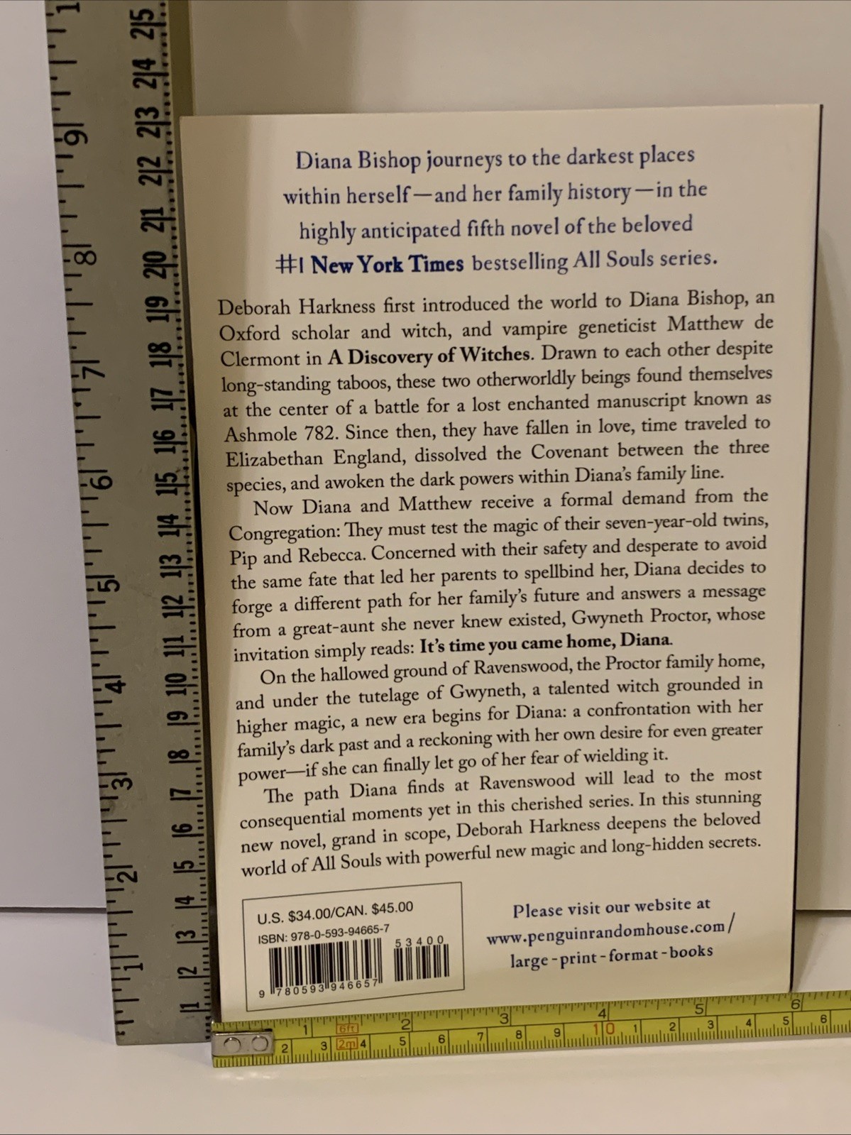 Black Bird Oracle by Deborah Harkness 2024, PB All Souls Series Very Good Cond