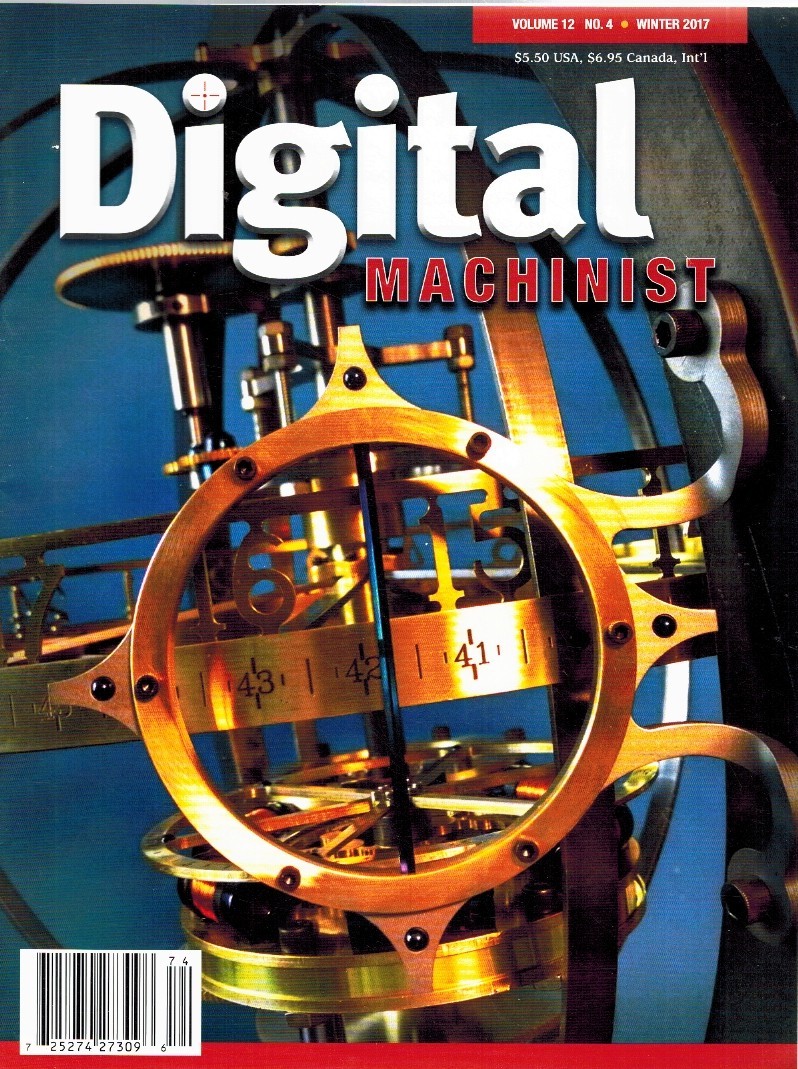 DIGITAL MACHINIST VOL. 12 NO. 4 WINTER 2017 Various 2017 Single Issue Magazine