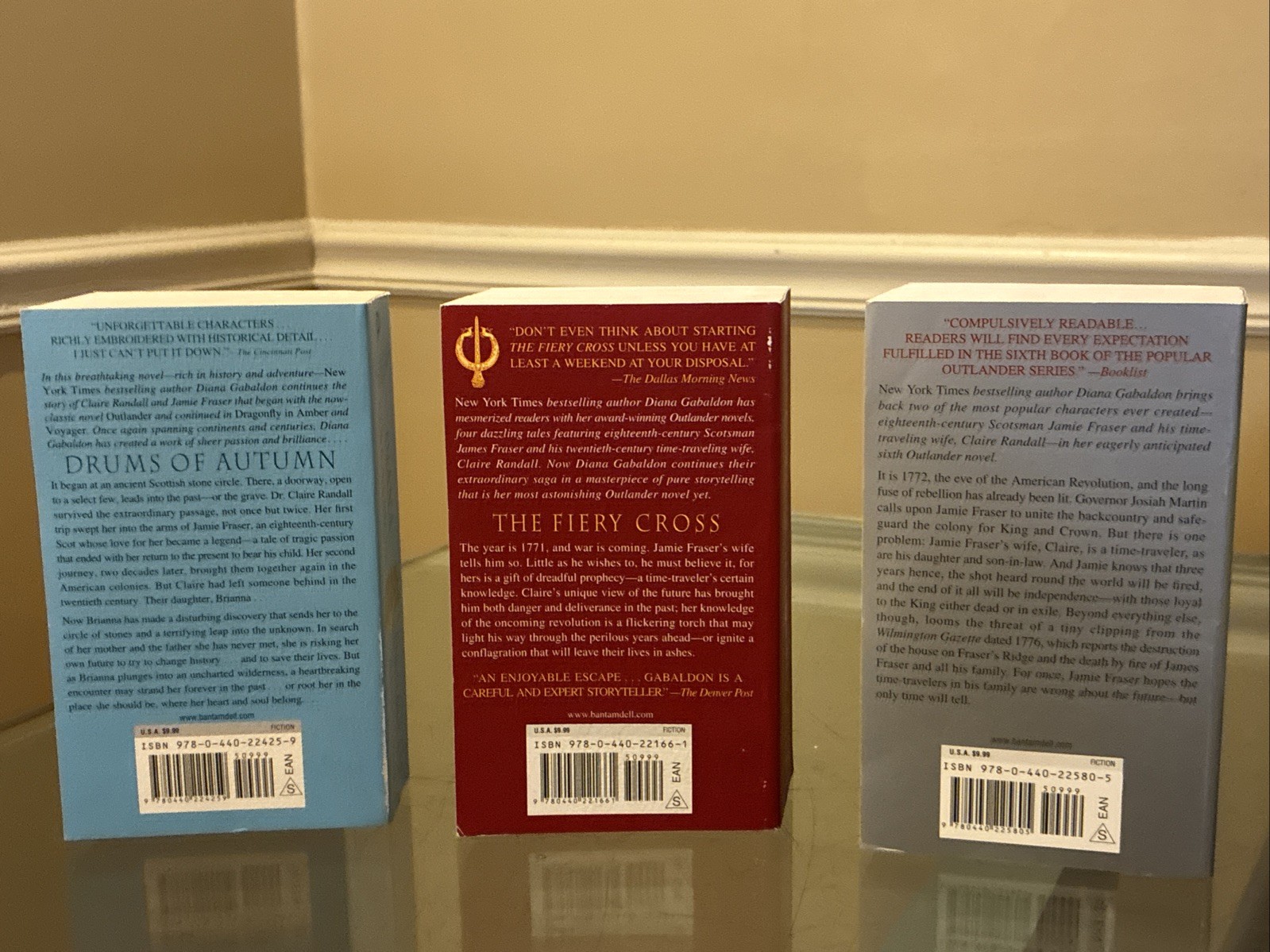 Diana Gabaldon Outlander Complete Series 1,2,3,4,5,6,7,8 *NICE*SET In Order 1-8