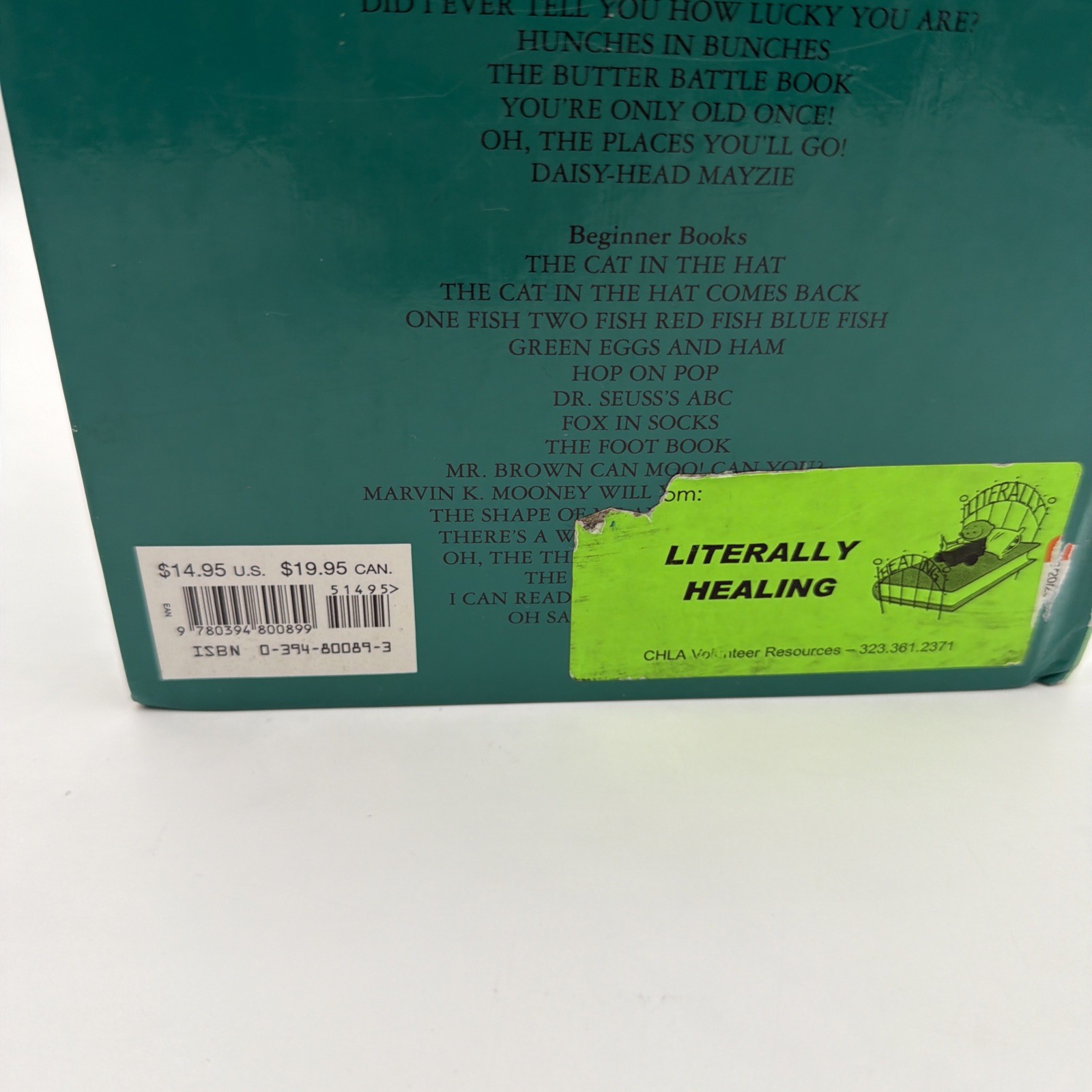 Dr. Seuss The Sneetches and Other Stories Random House Hardcover Book