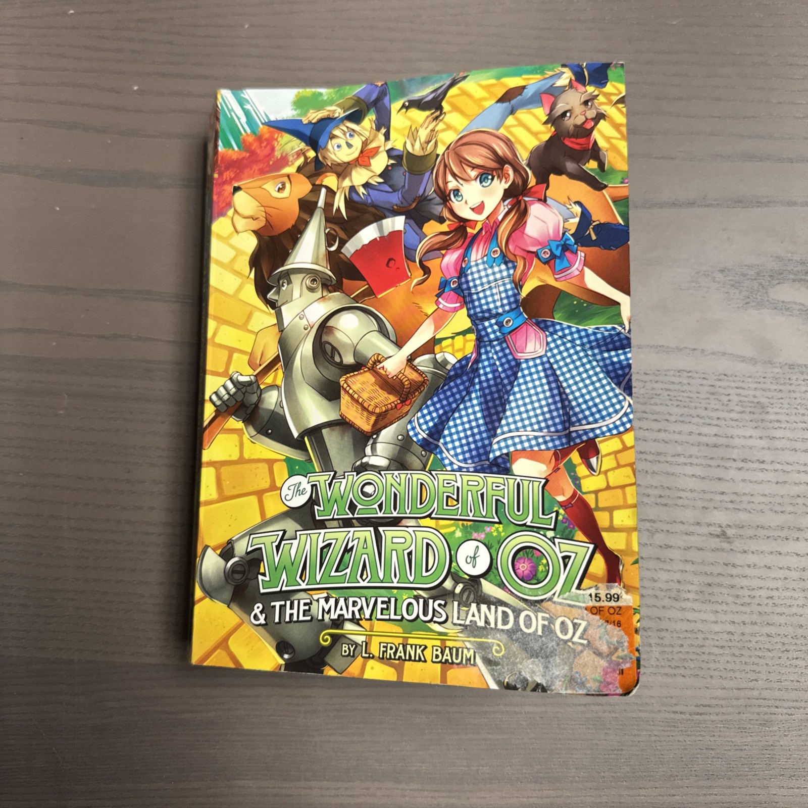 The Wonderful Wizard of Oz & The Marvelous Land of Oz Illustrated Classics Used