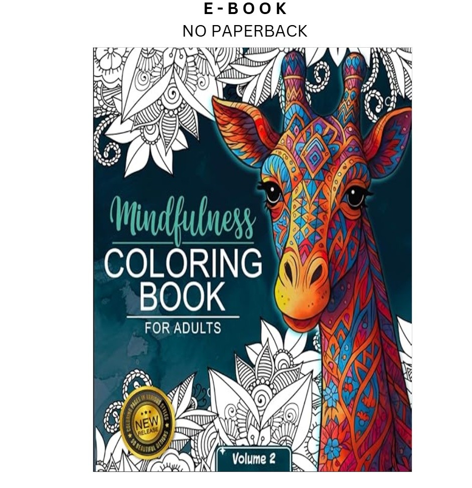 Mindfulness Coloring Book For Adults: For Mind, YOURnotes Publishing 2021