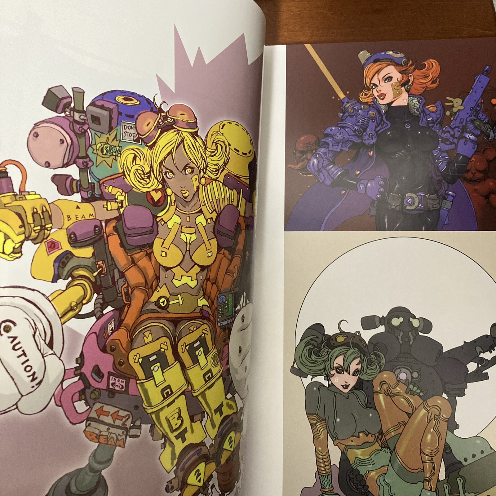 Katsuya Terada Art Book Cover Girls Illustration