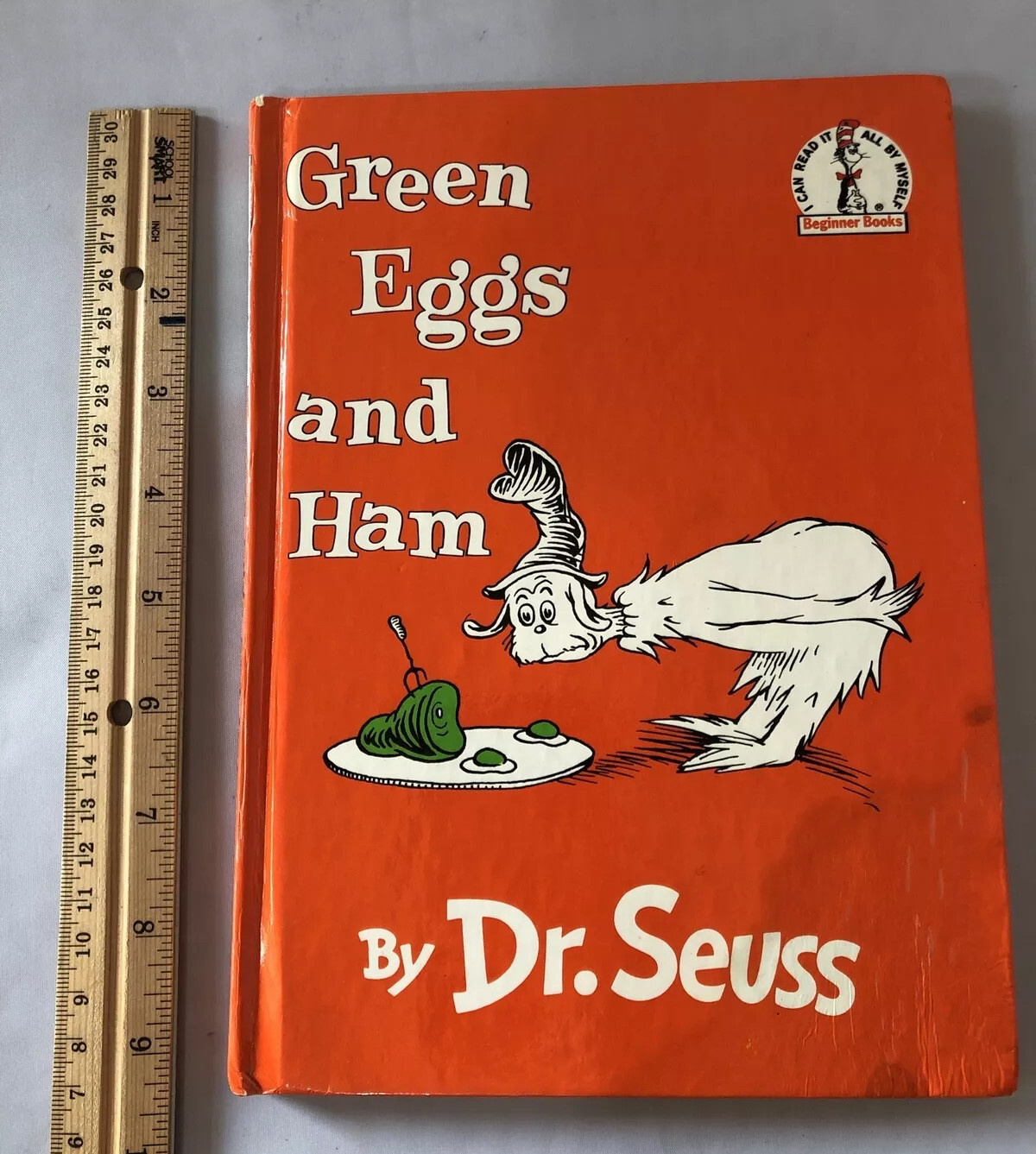 Vintage Beginner Books; Green Eggs and Ham by Seuss 1960, Hardcover