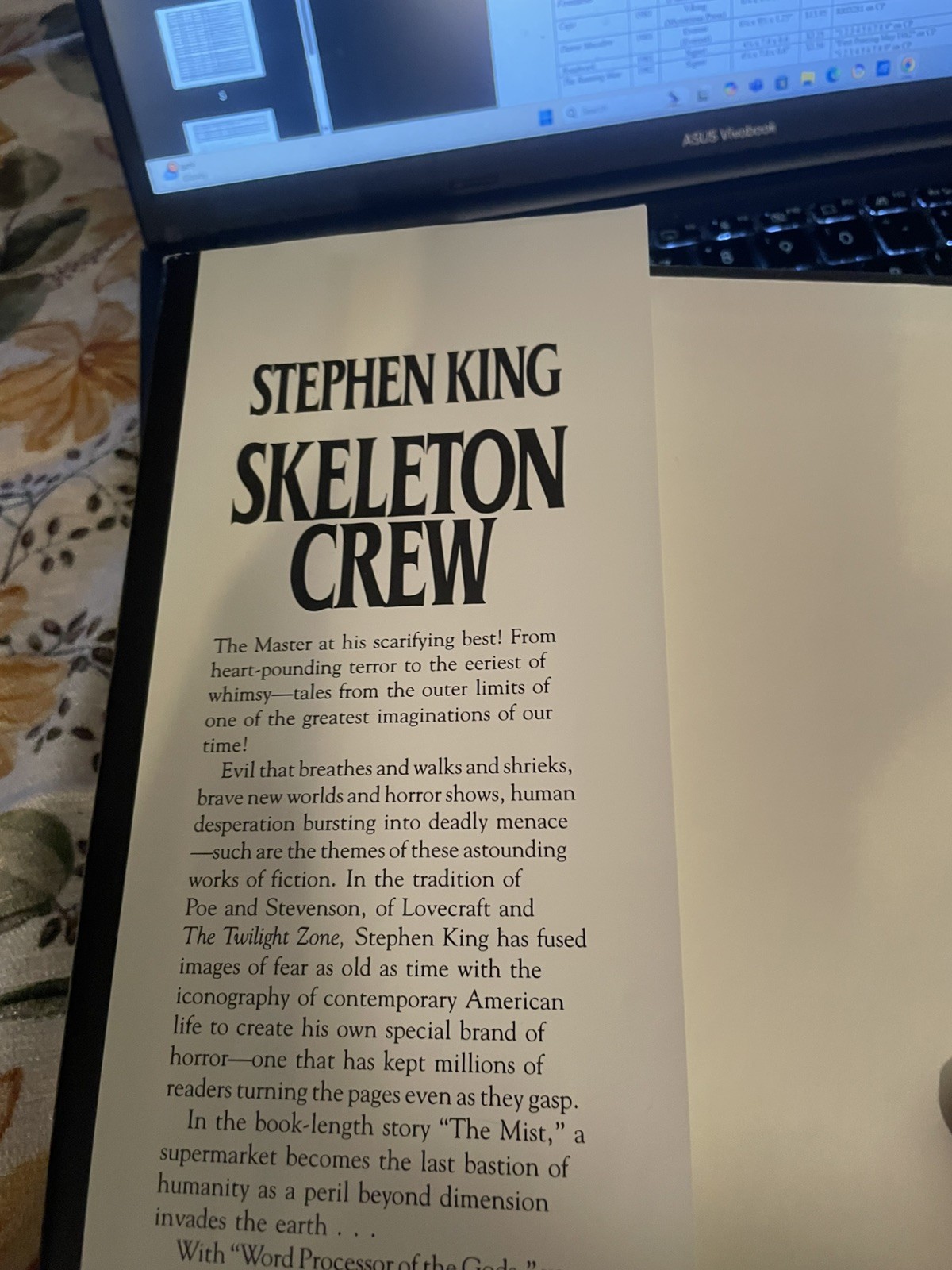 Stephen King Skeleton Crew Hardcover Putnam 1985