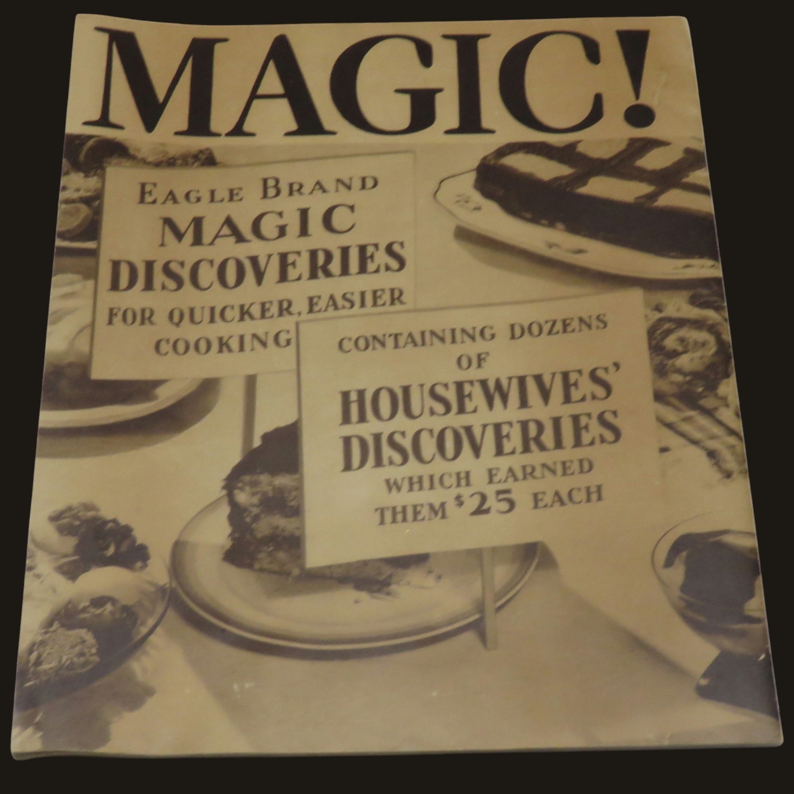Vintage 1930s MAGIC Cookbook The Most Amazing Short-Cuts in Cooking Recipe Book