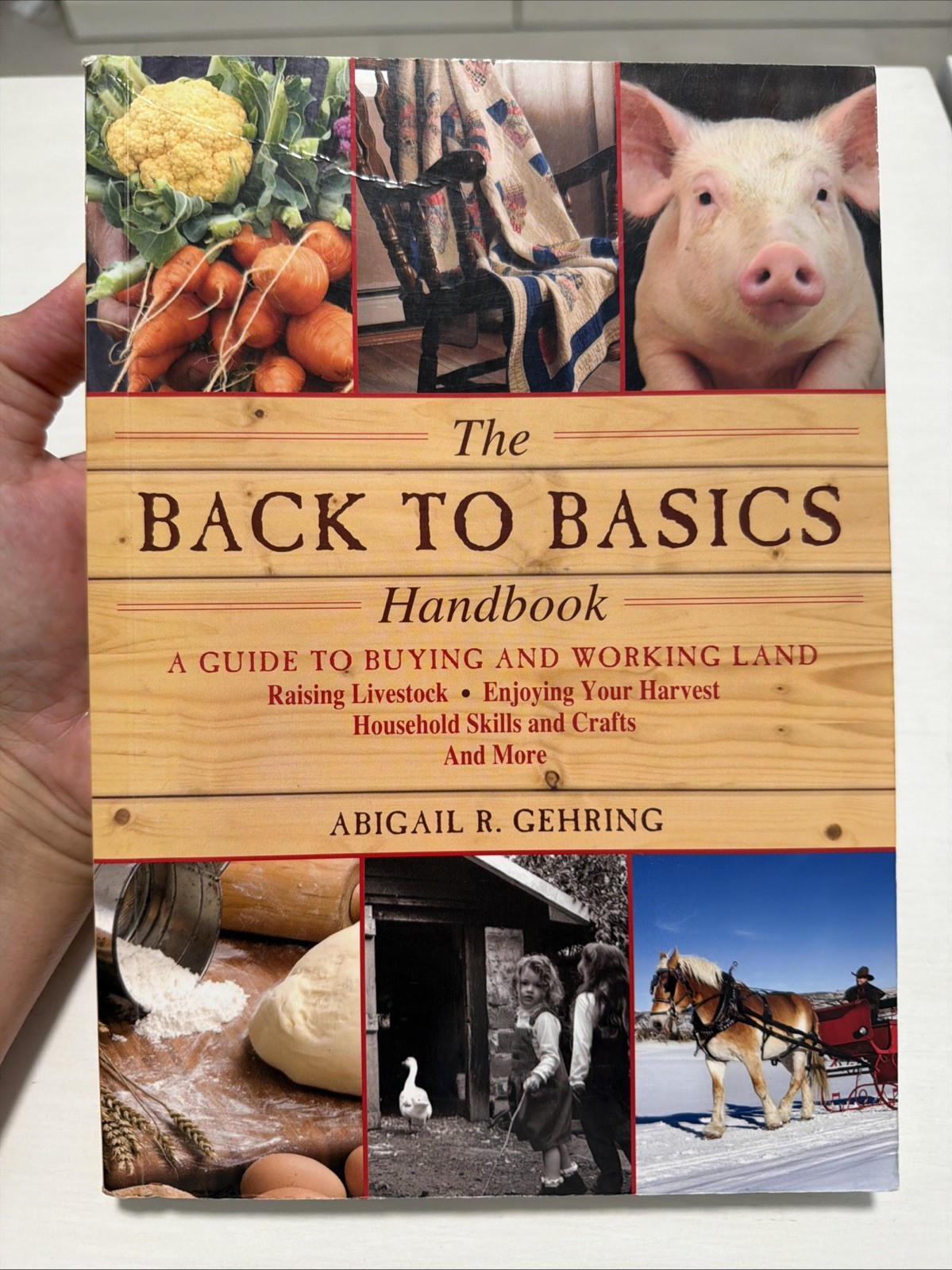 The Back to Basics Handbook: A Guide to Buying and Working Land, Raising Liv…
