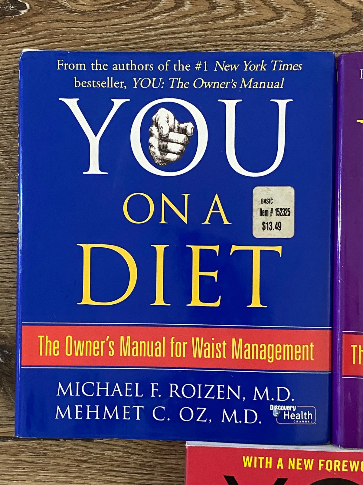 Lot of 3 “You” books by Dr. Oz & Dr. Roizen “Being Beautiful” “You on a Diet”..