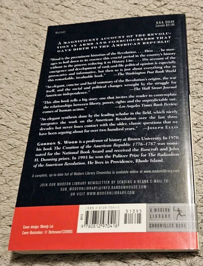 American Revolution : A History by Gordon S. Wood