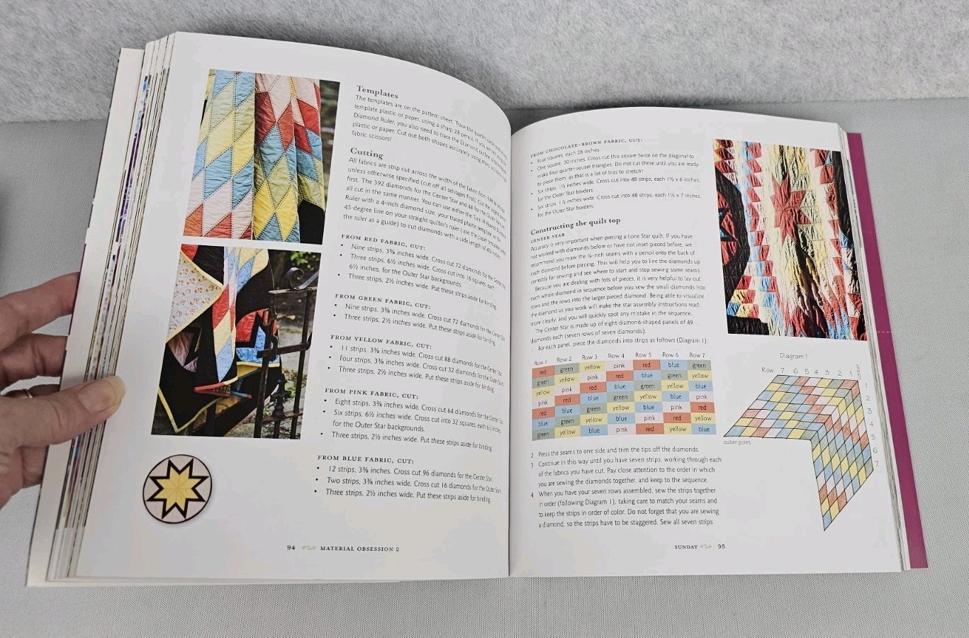 Material Obsession 2: More Modern Quilts with Traditional Roots *Signed Copy*