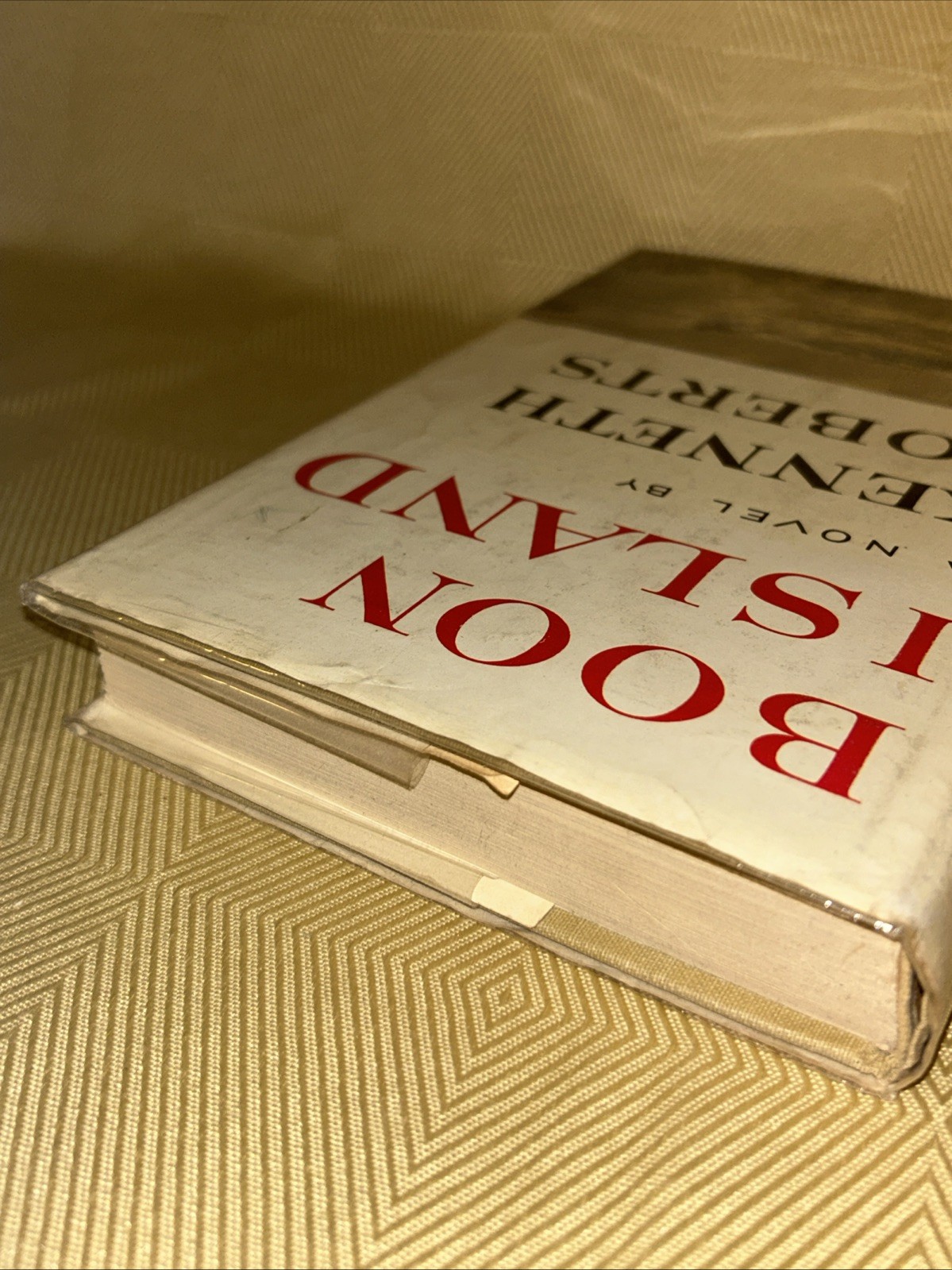 Boon Island Kenneth Roberts 1956 1st Edition HC Nice DJ Mylar Cover Book Ex++