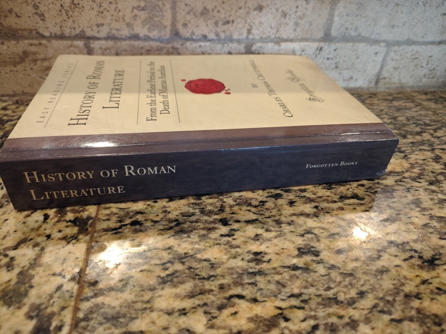 A History of Roman Literature from the Earliest Period to the Death of Marcus Au