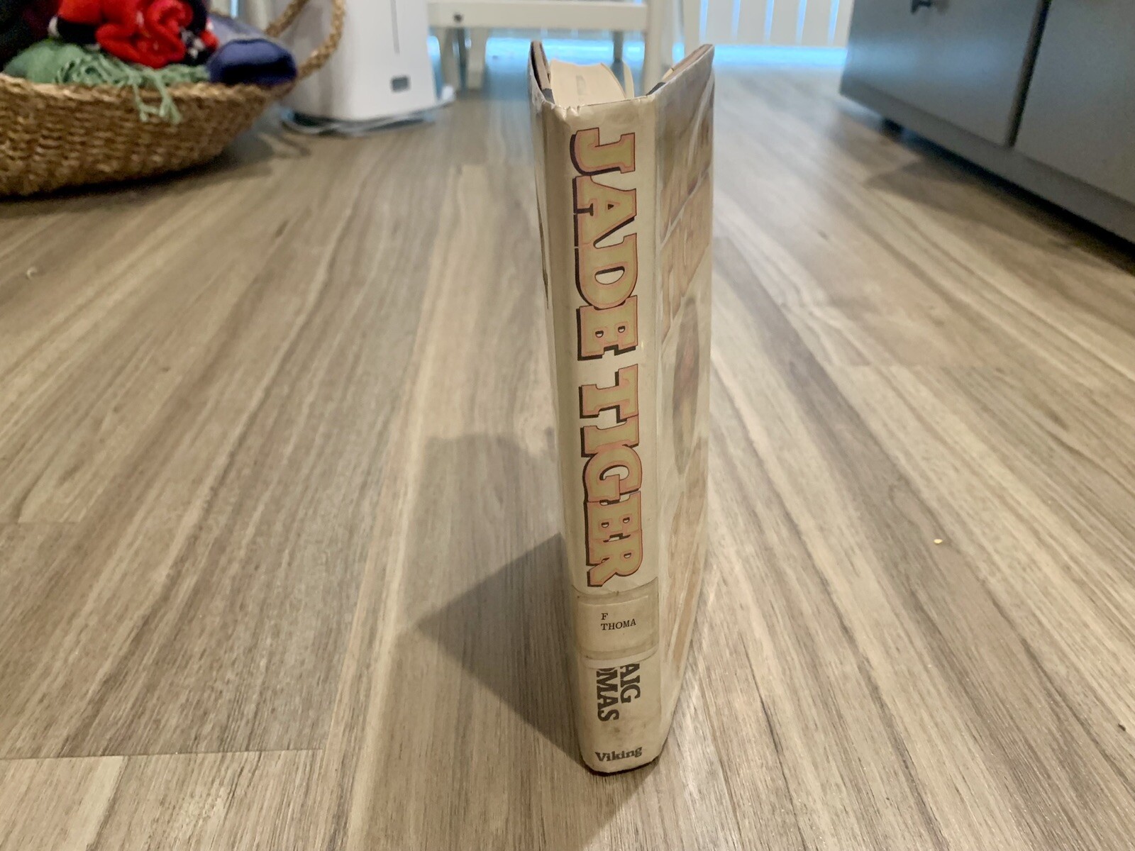 Jade Tiger by Craig Thomas (1982, Hardcover/Dust Jacket)