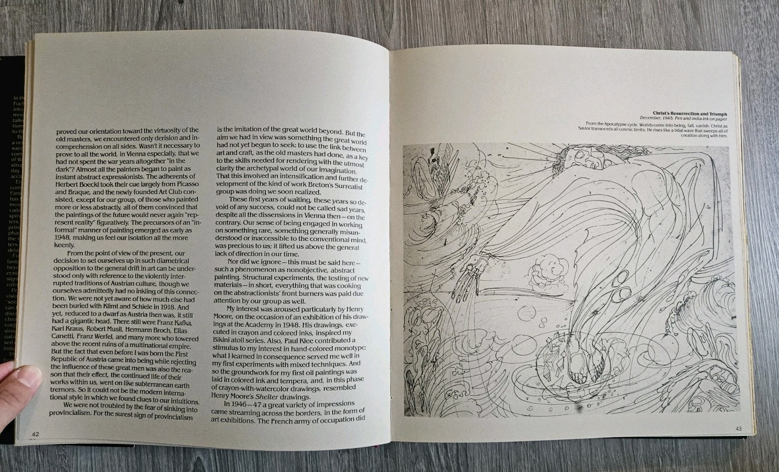 Ernst Fuchs – Harry Abrams Inc., First Edition – English – Artbook