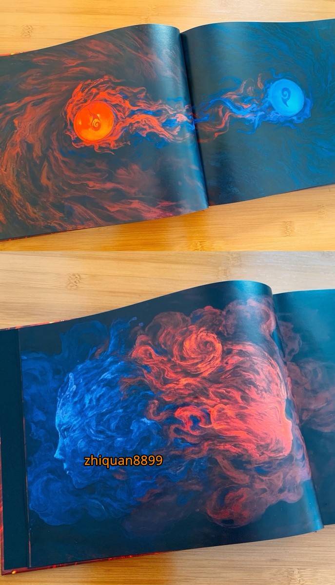 US SHIP!!! Official NeZha 2 Setting Picture Album Books Illustration Artbooks