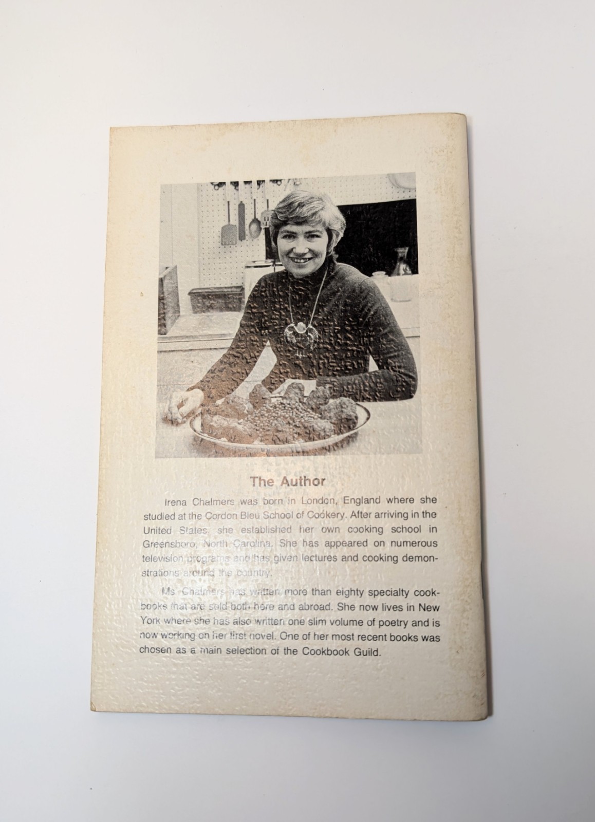 Ice Cream by Irena Chalmers, 1974, Potpourri Press HTF Vintage Cookbook