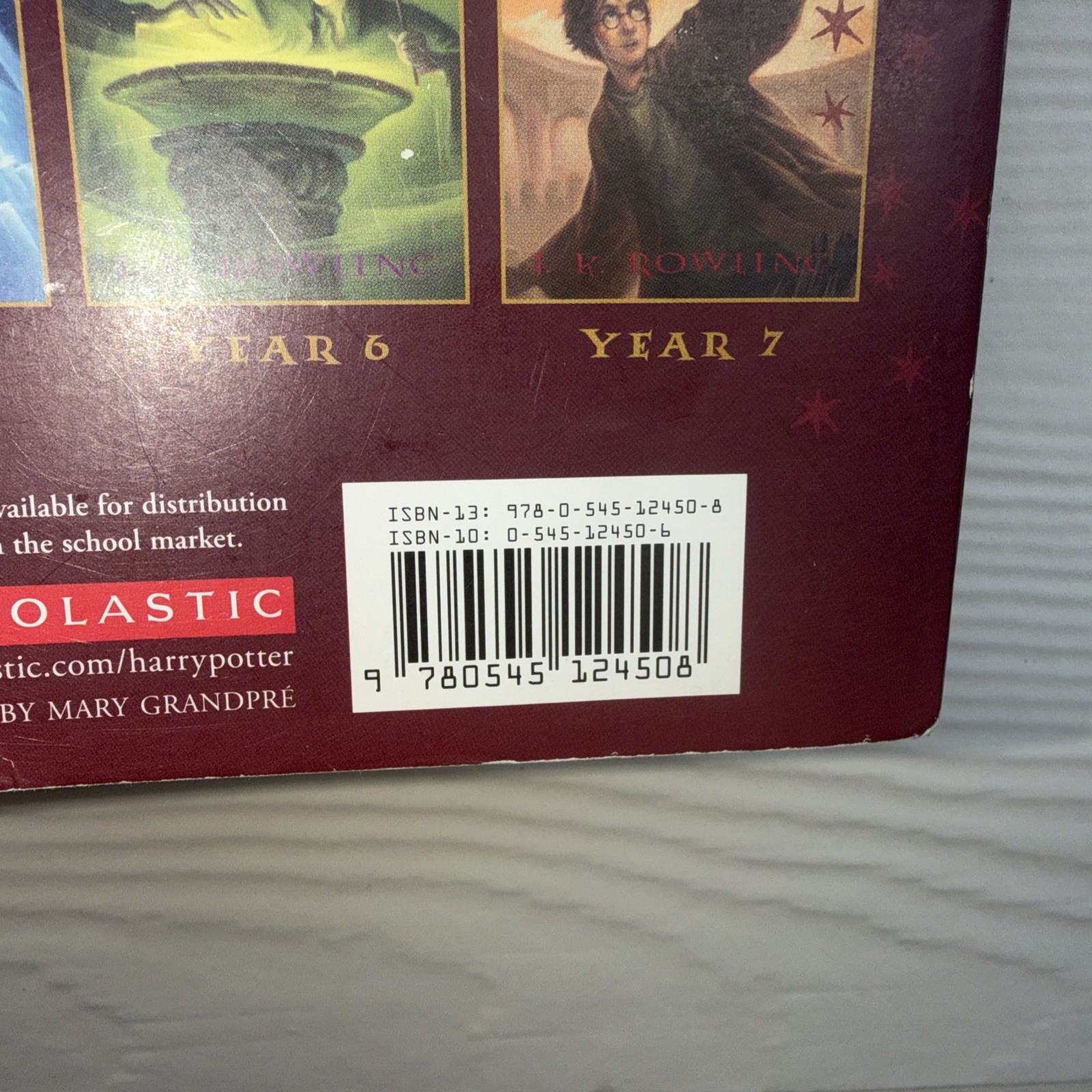 RARE Harry Potter & Sorcerer’s Stone Scholastic ExclusiveSchool Market Edition