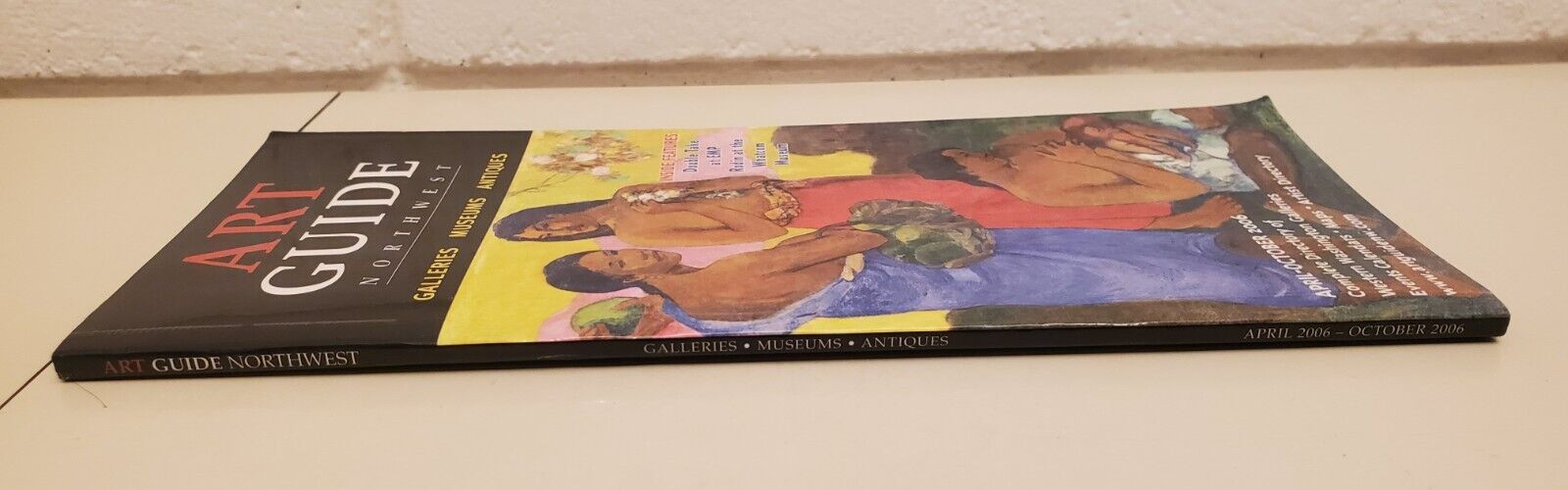2006 ART GUIDE NORTHWEST SEATTLE MUSEUMS BOOKLET EMP WHATCOM RODIN PAUL GAUGIN