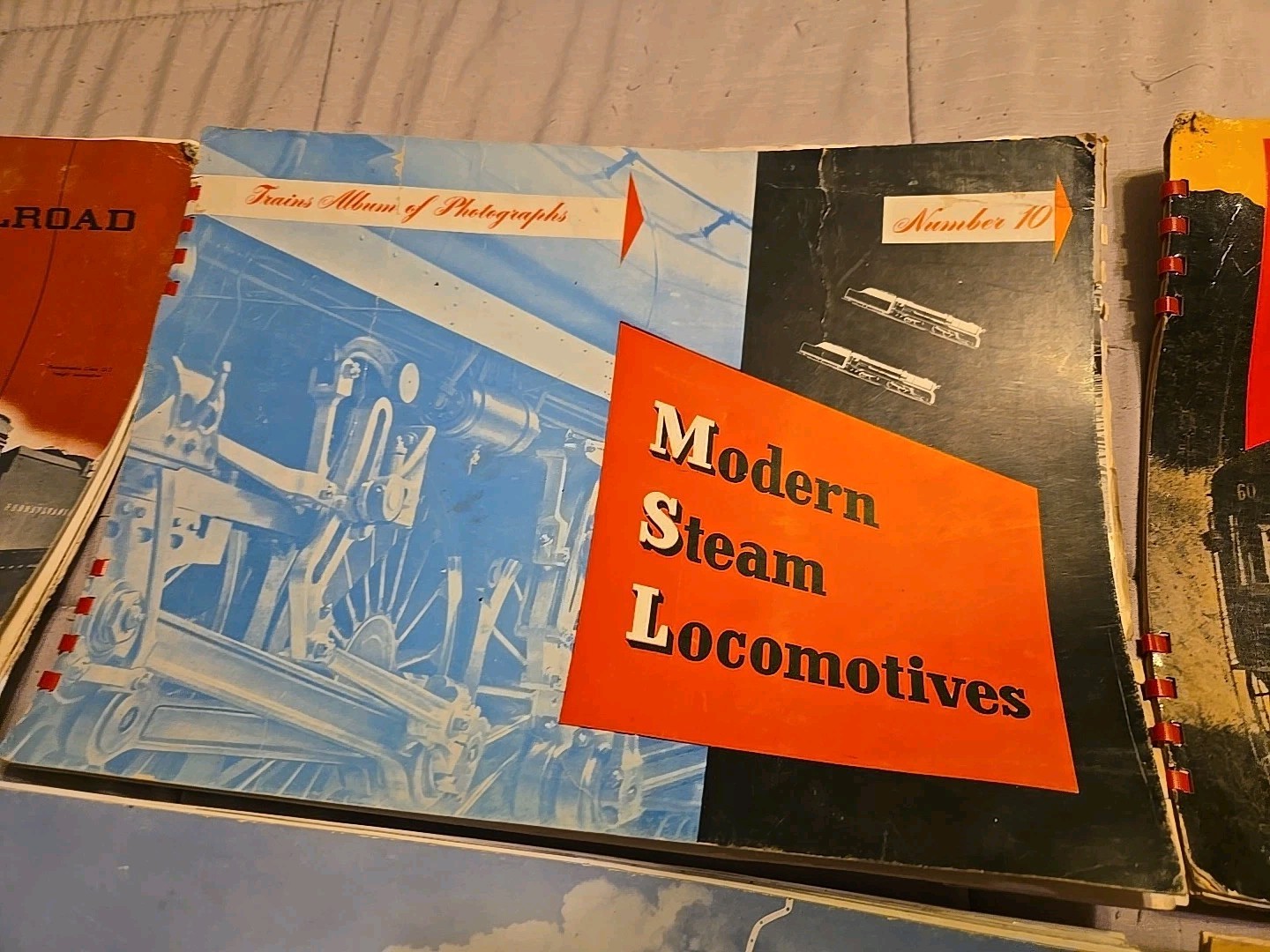 ESTATE: Vintage 1940’s Lot of 6 1st Edtion “Trains Album of Photographs” Books