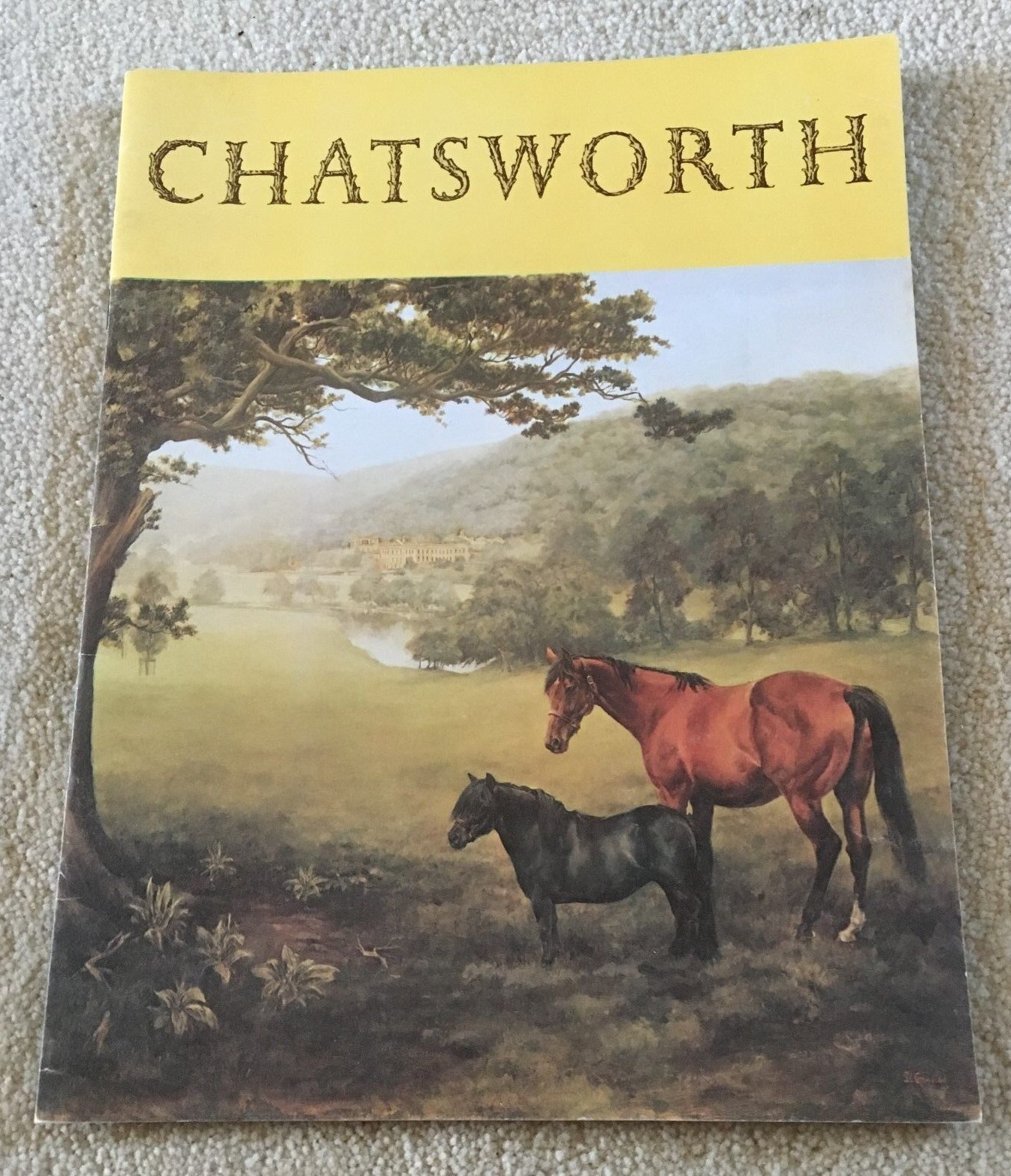 CHATSWORTH HOUSE, ENGLAND. 34 PAGES.