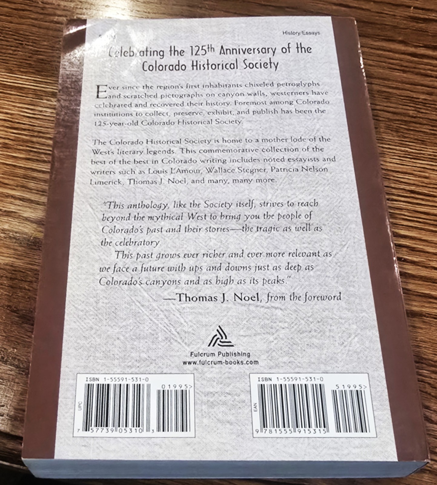 Western Voices: 125 Years of Colorado Writing ~SIGNED~ Grinstead, Fogelberg 1st